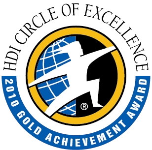HDI Gold Circle of Excellence Logo