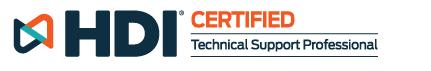 HDI Certified | Technical Support Professional