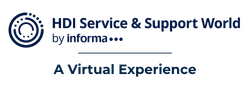 HDI Service & Support World a Virtual Experience logo