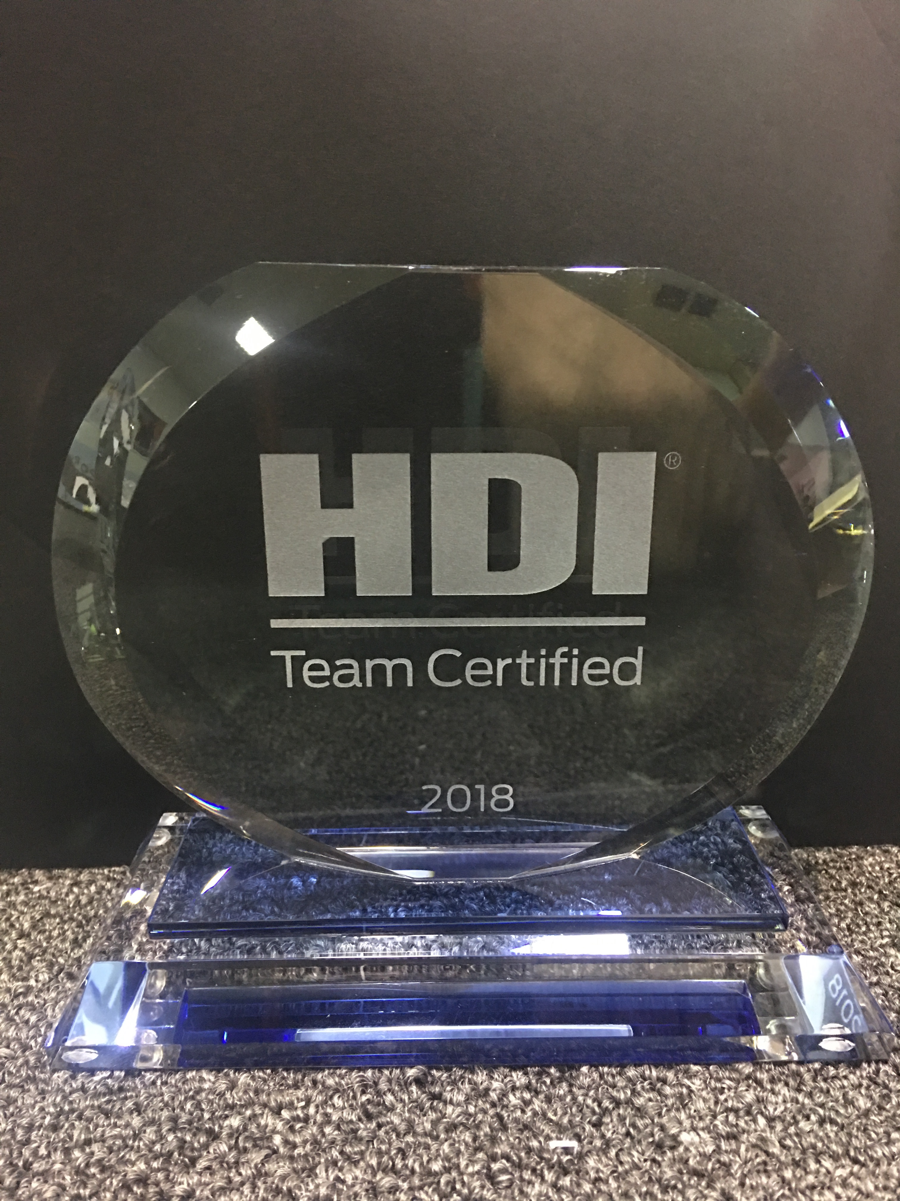 HDI Team Certified 2018