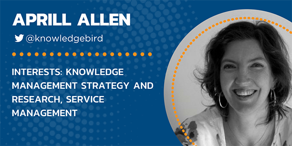 Aprill Allen, KCS, knowledge management