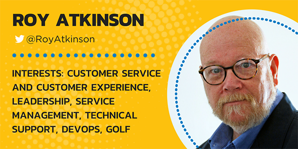 Roy Atkinson, desktop support, customer service