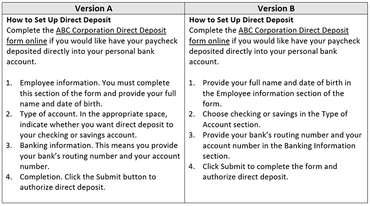 writing, instructions, service desk