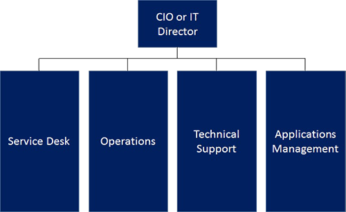 Typical IT organization