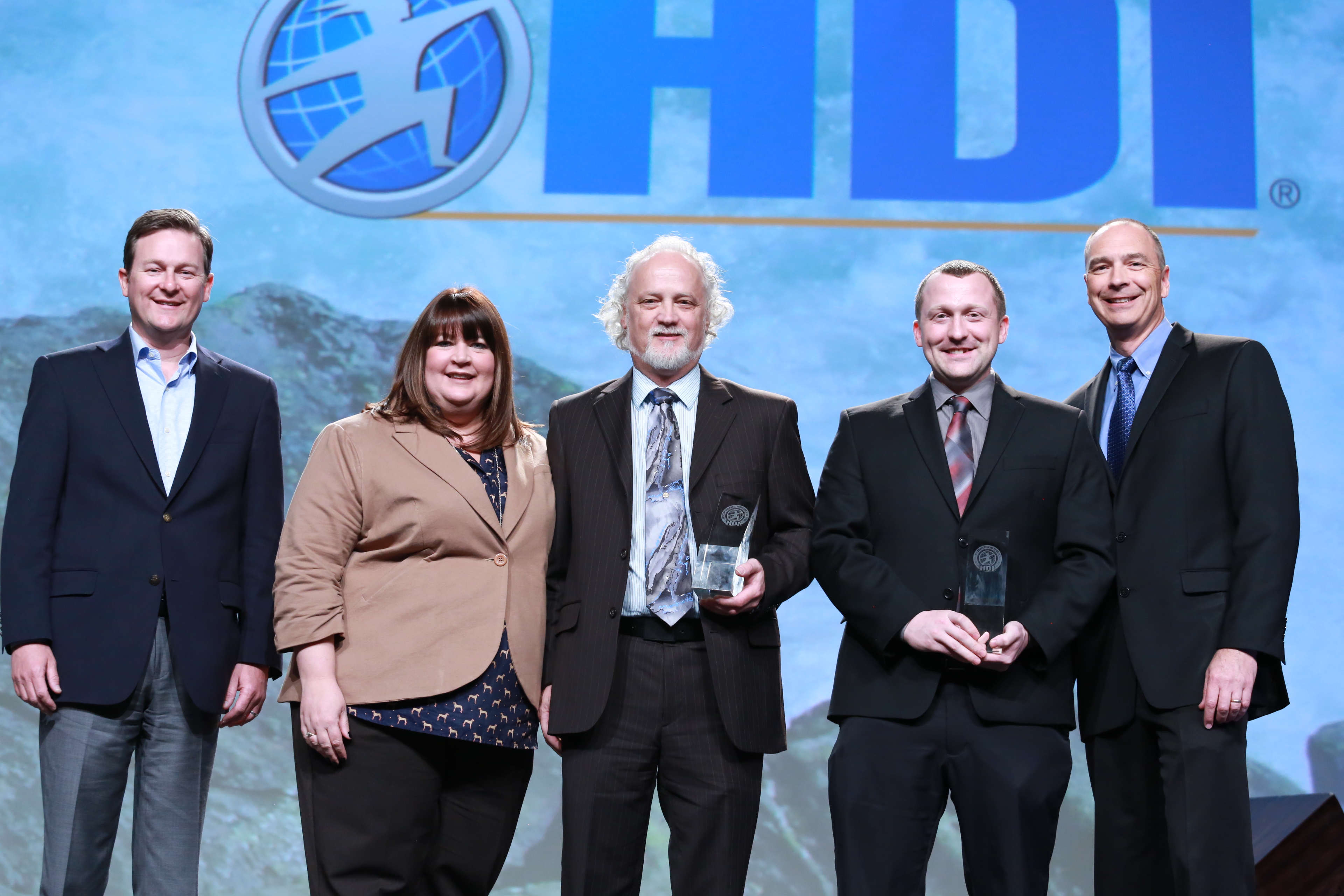 Analyst and Technician Winners at HDI 2015