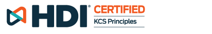 HDI Certified | KCS Principles