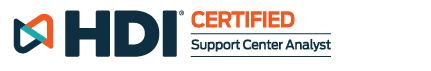 HDI Certified | Support Center Analyst