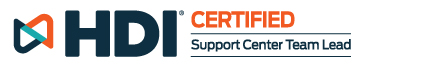 HDI Certified | Support Center Team Lead